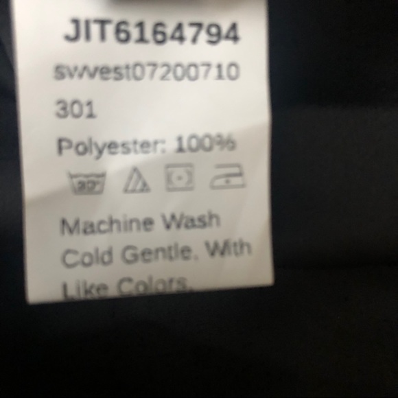 Draped Rhinestone Chain Crisscross Back Satin Top - Picture 6 of 7